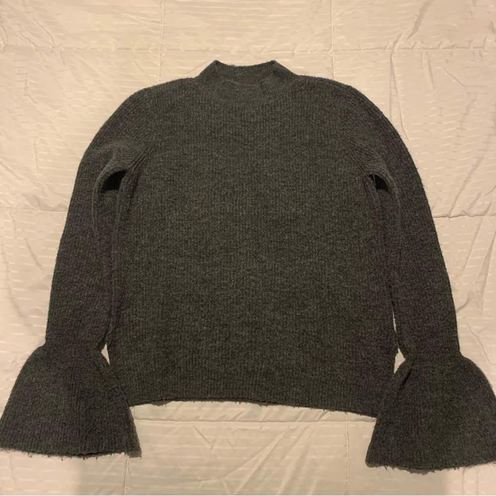 Mock Neck Knit Sweater